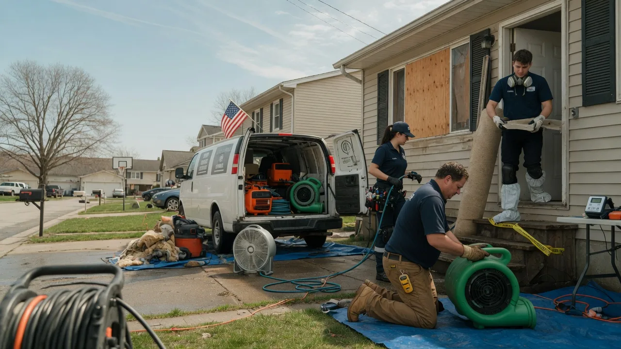 Water Damage Restoration in Mentor, MN near me